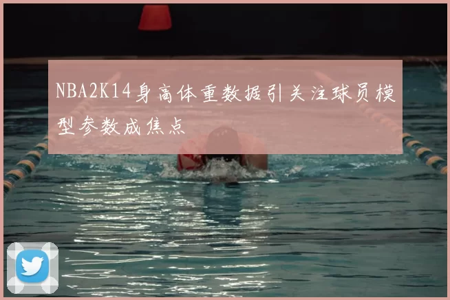 NBA2K14身高体重数据引关注球员模型参数成焦点