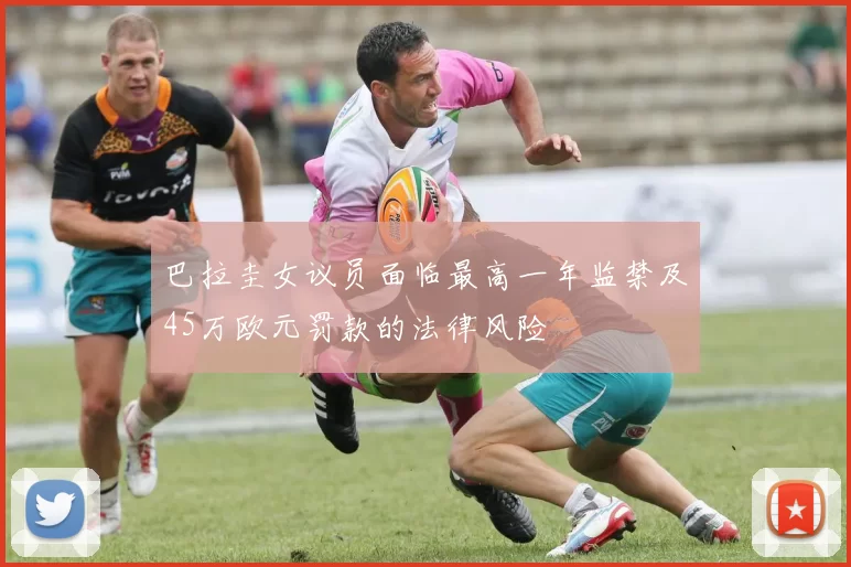 巴拉圭女议员面临最高一年监禁及45万欧元罚款的法律风险